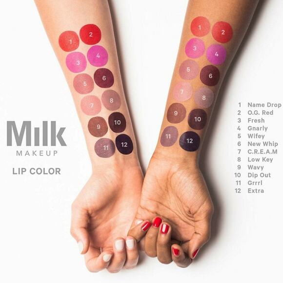 MILK MAKEUP Extra lip color vegan cruelty free full coverage creamy lipstick NEW - Picture 2 of 5